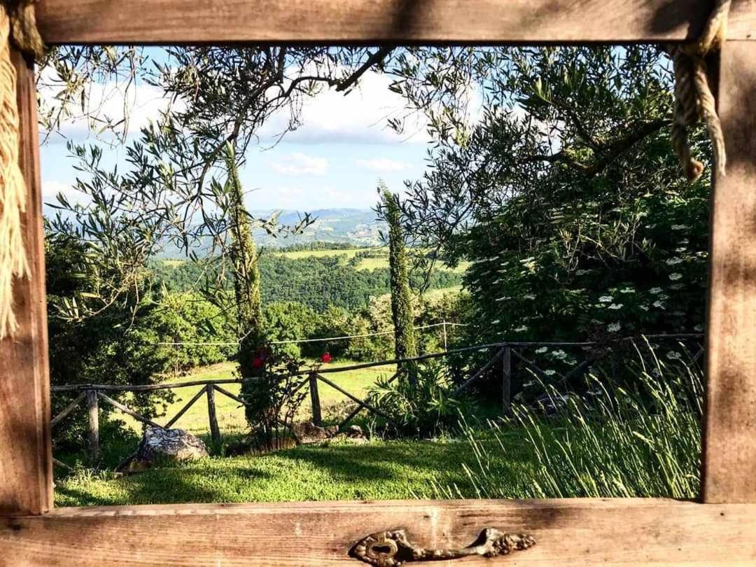 Agriturismo Montesalce Gubbio Kültér fotó